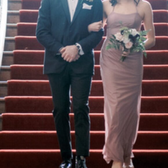 Azazie Keonie Bridesmaids Dress - Vintage Mauve - Picture 2 of 4